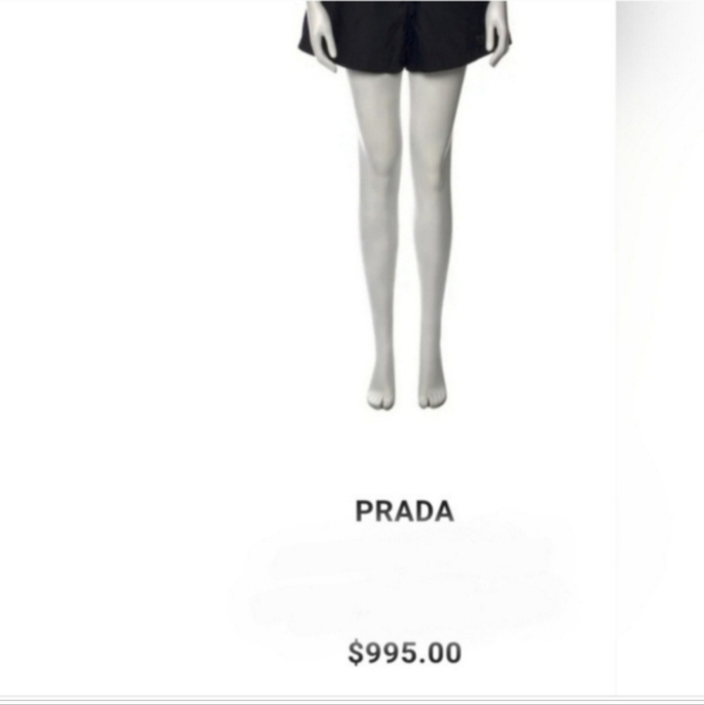 Prada Women's Black Shorts
